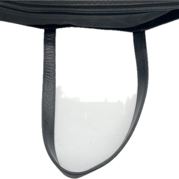 Prada Logo Tessuto Black Nylon and Leather Tote - Picture 8 of 15